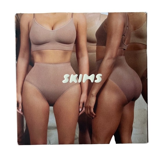 Skims Sculpting Mid Waist Brief Ochre Size XXS/XS Shapewear Slimming Smoothing - Picture 6 of 8